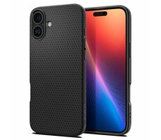 Spigen Liquid Air ochranný kryt pre Apple iPhone 16 PLUS čierna