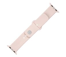 FIXED Set silikónových remienkov Silicone Sporty Strap pre Apple Watch 42/44/45mm ružový
