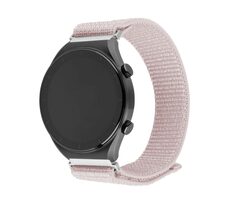 FIXED Nylonový remienok Nylon Sporty Strap s Quick Release 20mm pre smartwatch ružovo zlatý