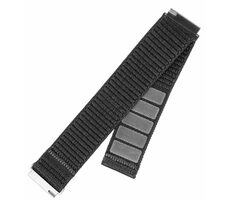 FIXED Nylonový remienok Nylon Sporty Strap s Quick Release 22mm pre smartwatch tmavo šedý