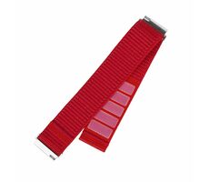FIXED Nylonový remienok Nylon Sporty Strap s Quick Release 22mm pre smartwatch červený