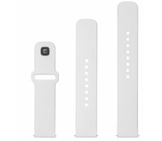 FIXED Set silikónových remienkov Silicone Sporty Strap s Quick Release 22mm pre smartwatch biely