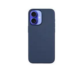 Epico Mag+ Leather ochranný kryt s MagSafe pre Apple iPhone 16 PLUS modrá
