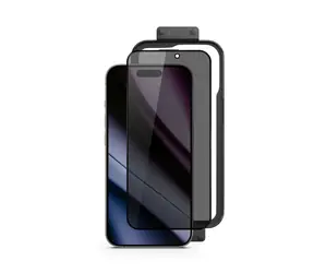 Epico Privacy Glass 3D Ochranné sklo pre Apple iPhone 16/s inštalačným rámčekom