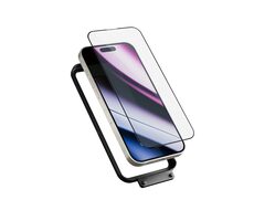 Epico ImpactBuffer Glass 3D Ochranné sklo pre Apple iPhone 16 PLUS /s inštalačným rámčekom