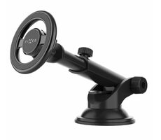 FIXED MagMount XL s prísavkou na sklo alebo palubnú dosku s podporou MagSafe čierna