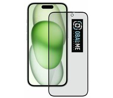 Obal:Me Privacy 5D Tvrdené Sklo pre Apple iPhone 15 čierna