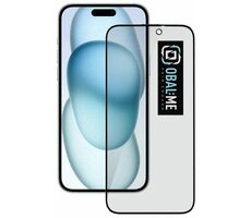 Obal:Me Privacy 5D Tvrdené Sklo pre Apple iPhone 15 PLUS čierna