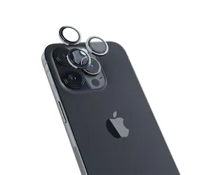 Epico Aluminium Lens Protector Ochranné sklo fotoaparátu pre Apple iPhone 14 Pro/14 Pro Max vesmírne čierna
