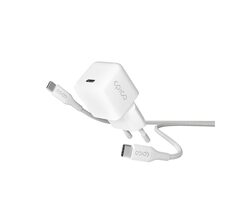 Epico GaN Charger bundle 30W biela / nabíjačka USB-C / s káblom USB-C na USB-C / PD