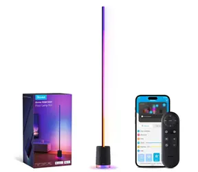 Govee Floor Lamp Pre RGBICWW LED lampa s reproduktorom + ovládač / 60W / 2100 lm / BT / WiFi / RGBIC / ovládač 