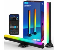 Govee SMART LED RGBIC Panel 38cm pre TV 43-75" - 2ks / LED panely / 24W / 1500lm / BT / WiFi / RGBIC