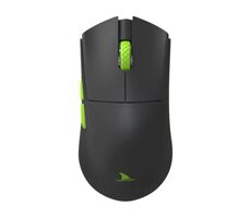Darmoshark M3s PRO čierna / Herná bezdrôtová myš / 26000DPI / 8 tlačidiel / USB-C / BT / 2.4G 