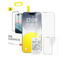 Baseus P60057404203-03 Diamantové tvrdené sklo pre Apple iPhone 15 Pro Max / 0.3mm