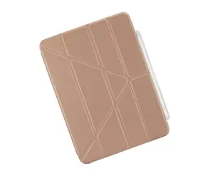 Pipetto Origami No3 Pencil Case Ochranný kryt pre Apple iPad 10.9" (2022) ružovo zlatá