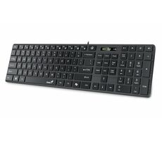 Genius Slimstar 126 čierna / Drôtová / Copilot / USB / CZ+SK layout