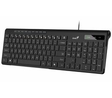 Genius Slimstar 230 II čierna / Drôtová / Copilot / USB / CZ+SK layout