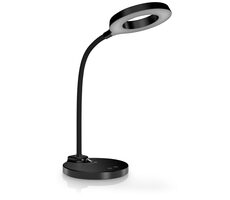 Connect IT GLOW čierna / Stolová LED lampička / 400 lm / 3 farebné teploty