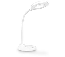 Connect IT GLOW biela / Stolová LED lampička / 400 lm / 3 farebné teploty