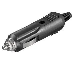 PremiumCord Konektor do autozásuvky 12/24V / vidlica s poistkou