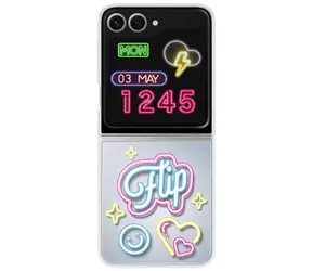 Samsung Dizajnový kryt Flipsuit pre Samsung Galaxy Z Flip 6 číra