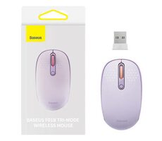 Baseus B01055503513-00 fialová / Bezdrôtová myš / 1600 DPI / USB-A / Bluetooth 5.0