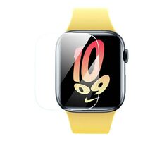 Baseus Ochranná fólia pre hodinky Apple Watch 4/5/6/SE/SE 2 (44mm) číra