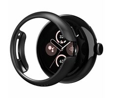 Spigen Thin Fit ochranný kryt pre Google Pixel Watch 3/2/1 (41mm) čierna