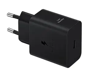 Samsung Nabíjačka do siete s káblom USB-C (45W) čierna / Kábel USB-C/USB-C (1.8m)