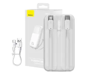 Baseus PPMD020002 Comet biela / Powerbanka / 22.5W / 10000 mAh