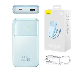 Baseus PPMD020003 Comet modrá / Powerbanka / 22.5W / 10000 mAh