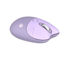 MOFII M3DM fialová / Bezdrôtová optická myš / Bluetooth / 2.4 GHz USB-A prijímač / 1600 DPI / 1x AA
