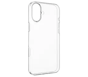 FIXED Ultratenký TPU gélový kryt Story Slim pre Apple iPhone 16 PLUS 0.6 mm číre