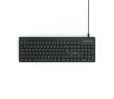 HAMA CK-200 klávesnica čierna / drôtová / USB-A/C / 1.8m / CZ & SK