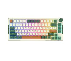Royal Kludge RKH81 RGB nebesky modré spínače zelená / Bezdrôtová klávesnica / mechanická / BT & USB / US Layout