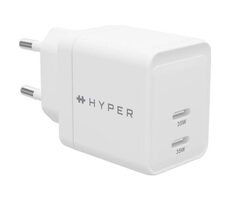 Hyper HyperJuice GaN USB-C nabíjačka 35W biela / 2x USB-C / PD
