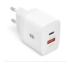 Hyper HyperJuice USB-C nabíjačka 20W biela / USB-C / USB-A / PD