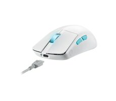Asus ROG Harpe Ace Aim Lab Edition biela / bezdrôtová herná myš / optická / 36000 DPI / 5 tlačidiel / 2.4GHz / BT 