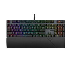 Asus ROG STRIX SCOPE II čierna / herná klávesnica / mechanická / drôtová / spínače ROG RX RED / US