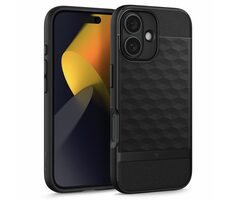 Spigen Caseology Parallax MagSafe ochranný kryt pre Apple iPhone 16 matte black
