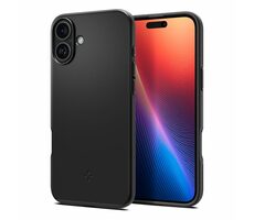 Spigen Thin Fit MagSafe ochranný kryt pre Apple iPhone 16 PLUS čierna