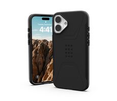 UAG Civilian MagSafe ochranný kryt pre Apple iPhone 16 PLUS čierna
