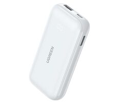 Ugreen Two-way Fast Charging Power Bank / Powerbanka / 10000 mAh / 30W / 1x USB-C / 1x USB-A / biela