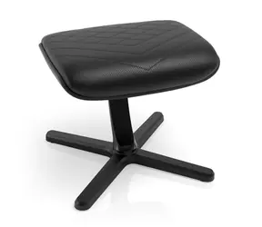 noblechairs Footrest 2 čierna / Podnožka / PU koža / nastaviteľná / maximálny sklon 45°