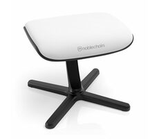 noblechairs Footrest 2 White Edition biela / Podnožka / PU koža / nastaviteľná / maximálny sklon 45°