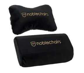 noblechairs Sada vankúšov čierno-zlatá / pre stoličky EPIC & ICON & HERO & Legend