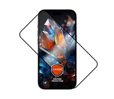 FIXED Armor Ultra odolné tvrdené sklo s Anti-dust aplikátorom a AR vrstvou pre Apple iPhone 16 Pro čierna