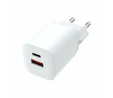 Solight DC75 USB-C + USB-A Fast Charger GaN 33W PD