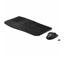 HP 680 Comfort Dual-Mode Combo čierna / Set bezdrôtovej klávesnice + myši / US layout / 2.4GHz USB dongle / 4000 dpi