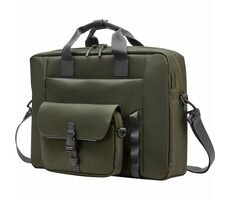 HP Modular Laptop Bag 15.6" čierna-zelená / taška na notebook 15.6" / 22 L / polyester / RFID